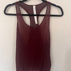 Burgandy Lululemon Tank
